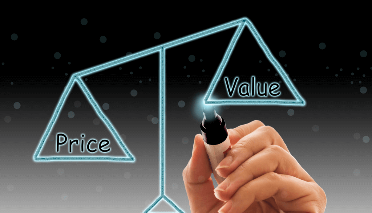 Balance entre le prix et la valeur client